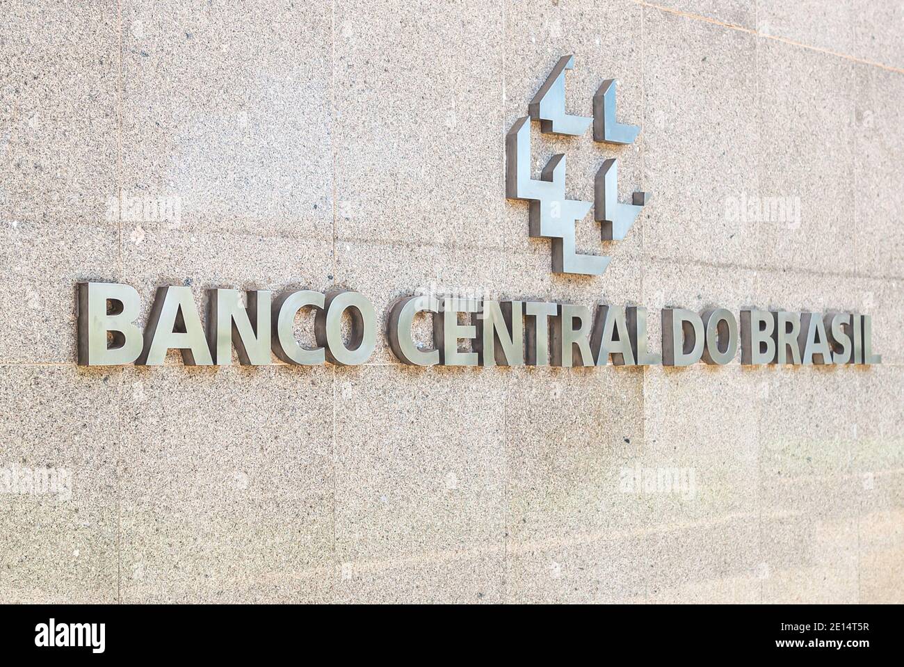 Banco Central de Brasil ( Banco Central do Brasil - BACEN ). Foto de stock