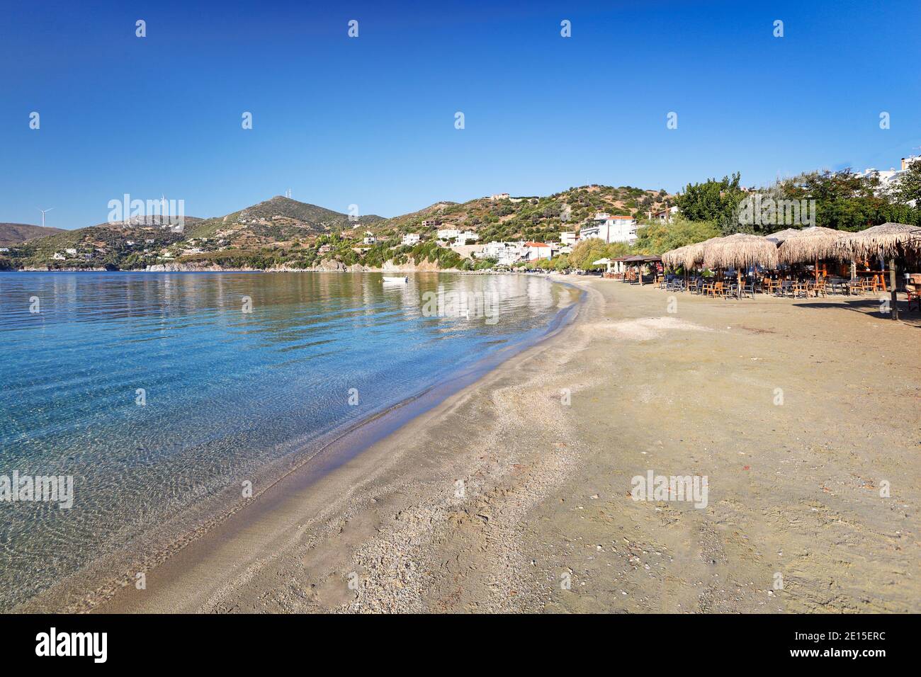 La Playa Agioi Apostoloi Petries En La Isla De Evia Grecia Fotografia De Stock Alamy