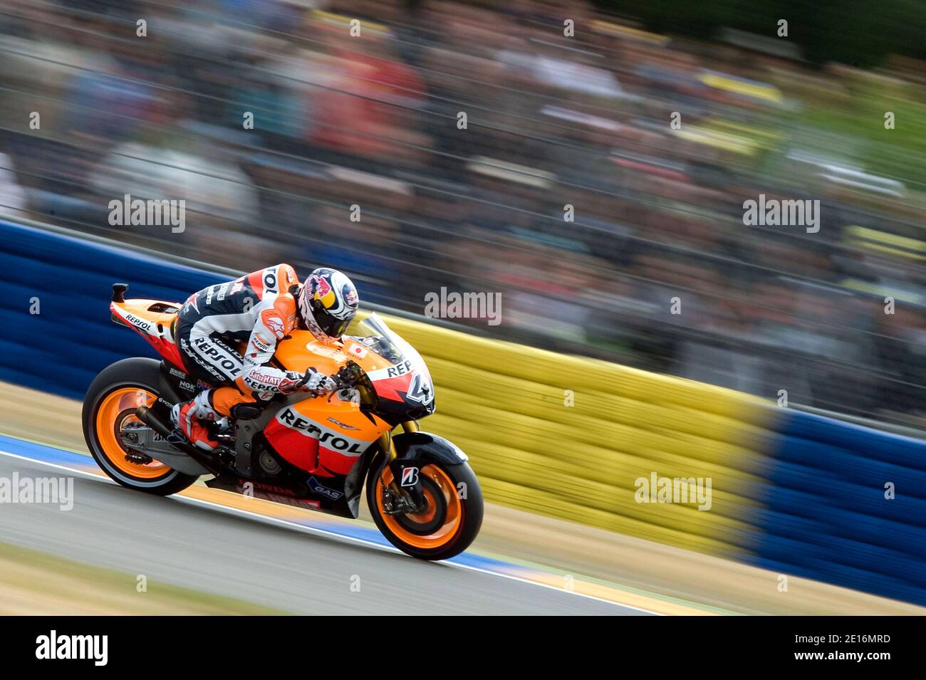 Andrea Dovizioso, piloto de MotoGP de Italia, de Honda HRC 
