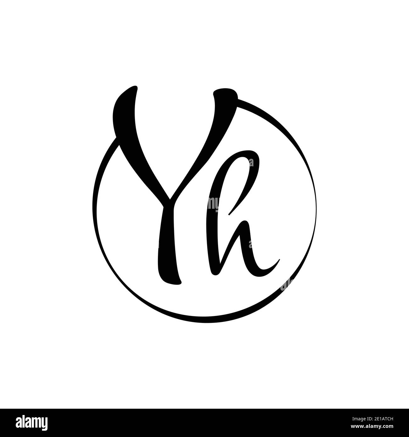 Vectores de logo yh vector fotografías e imágenes de alta resolución ...