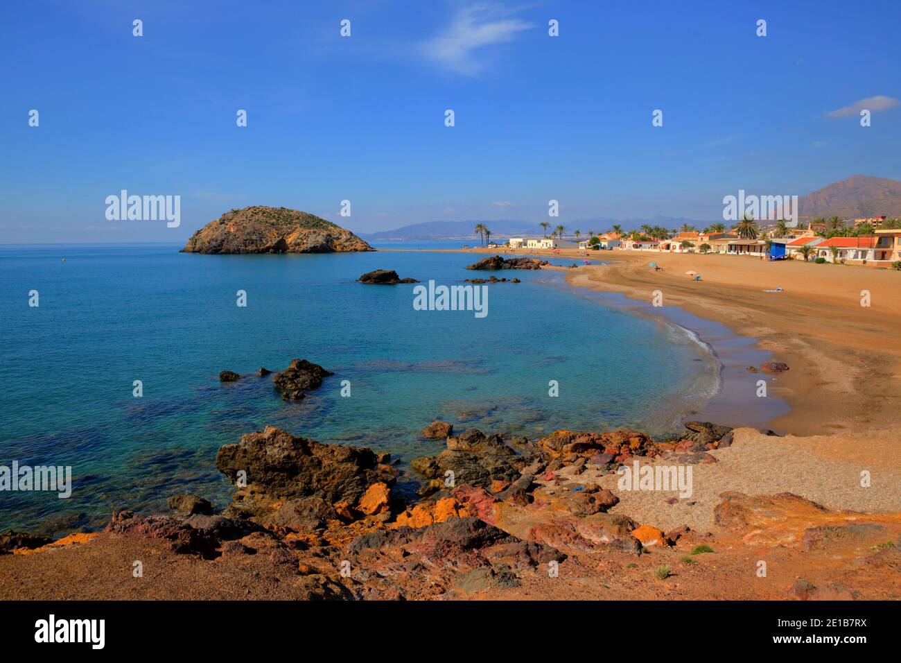 Ruidoso Suri Mathis Playa de la Isla Playa Puerto de Mazarrón Murcia España Fotografía de stock  - Alamy