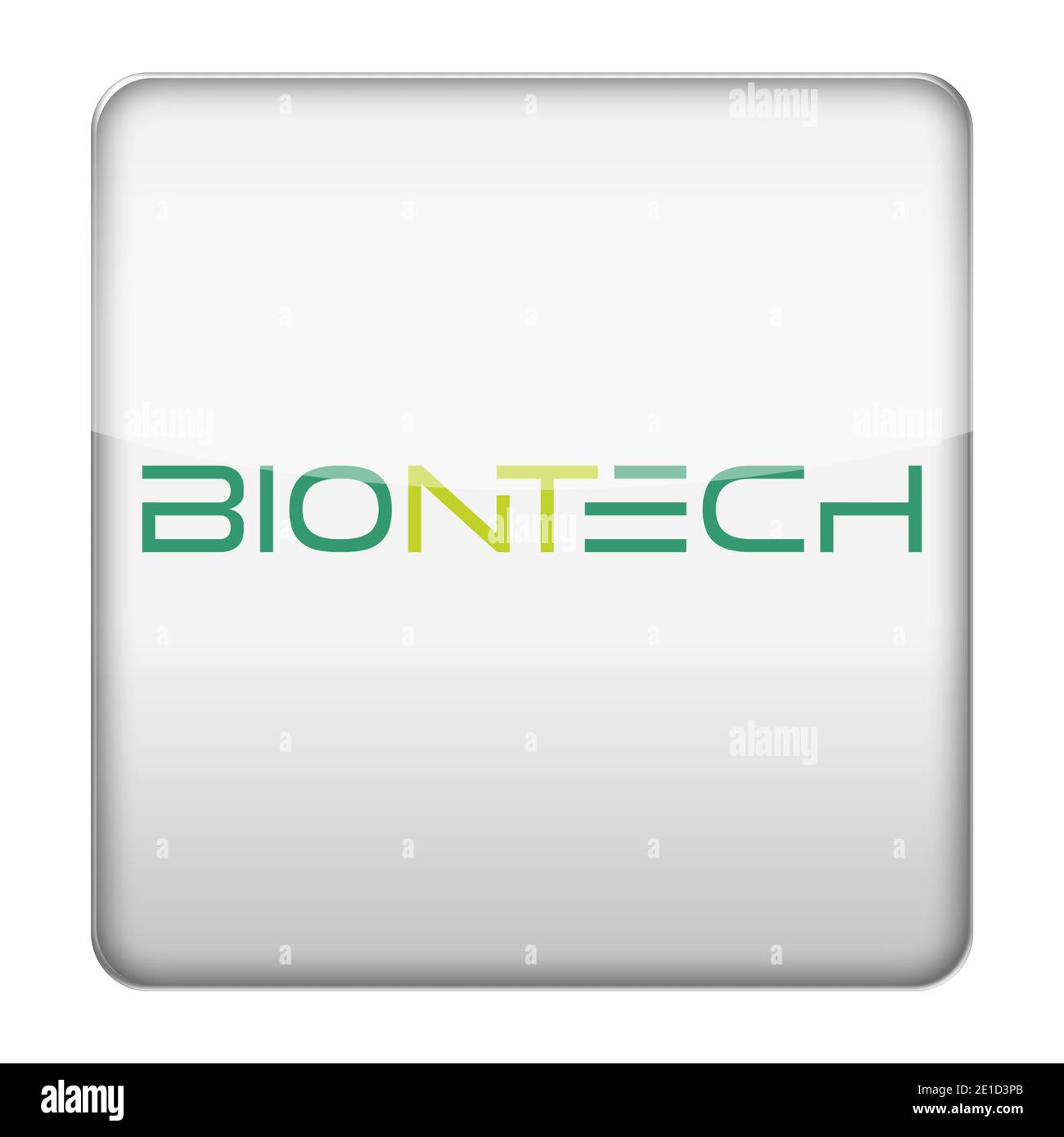 Logotipo de BioNTech Foto de stock