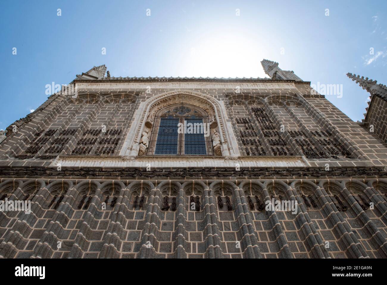 Toledo,España:24 de mayo,2018. El Monasterio de San Juan de los Reyes (en inglés: Monasterio de San Juan de los Reyes) es un franciscano de estilo isabelino Foto de stock