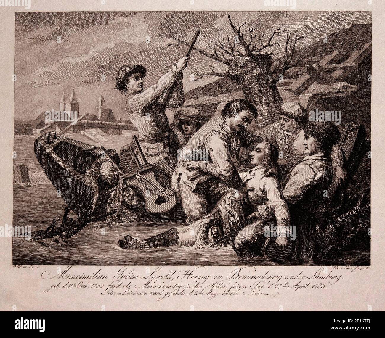 Duque de brunswick y luneburgengrabado Fotos e Imágenes de stock Alamy