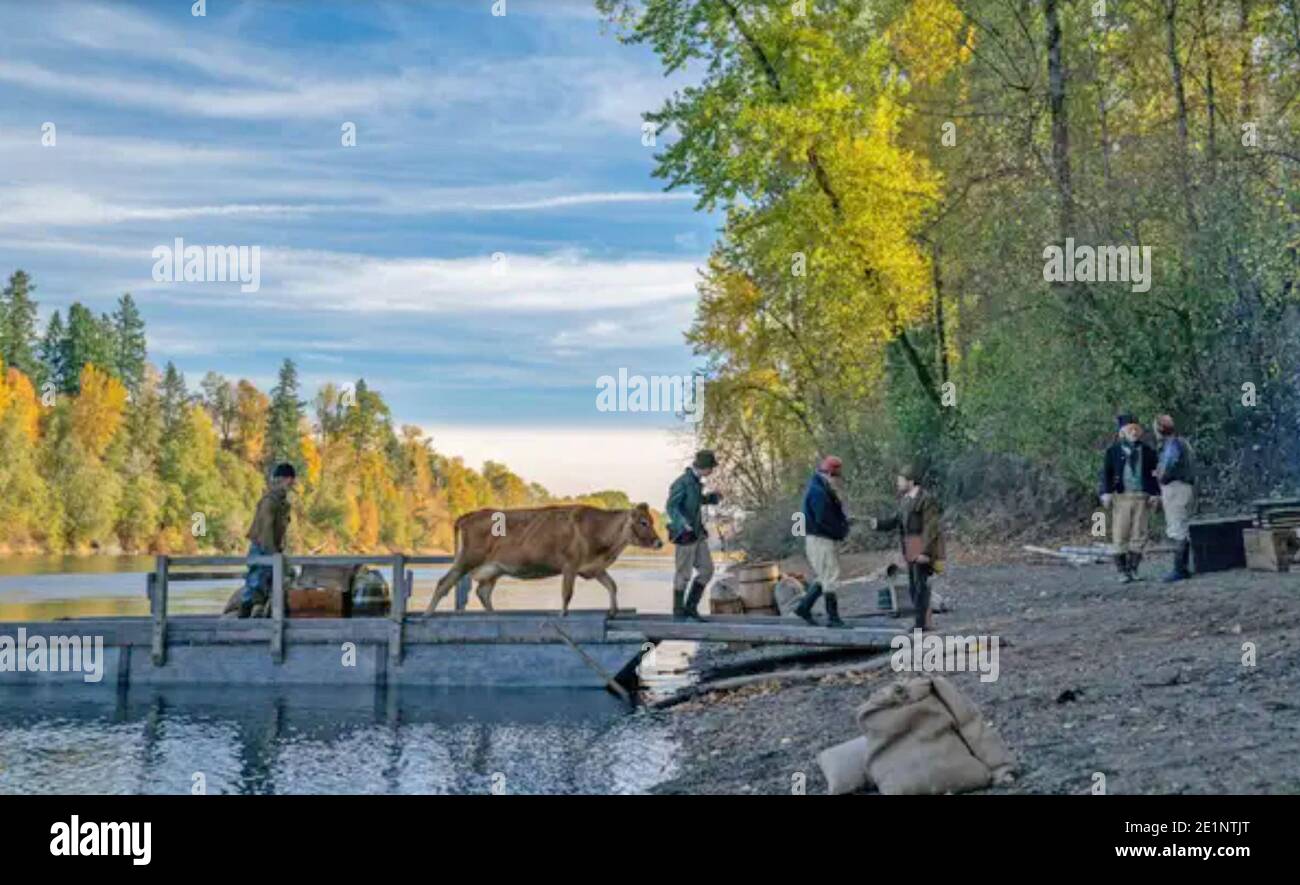 PRIMERA PELÍCULA COW 2019 A24. Foto: Allyson Riggs Foto de stock