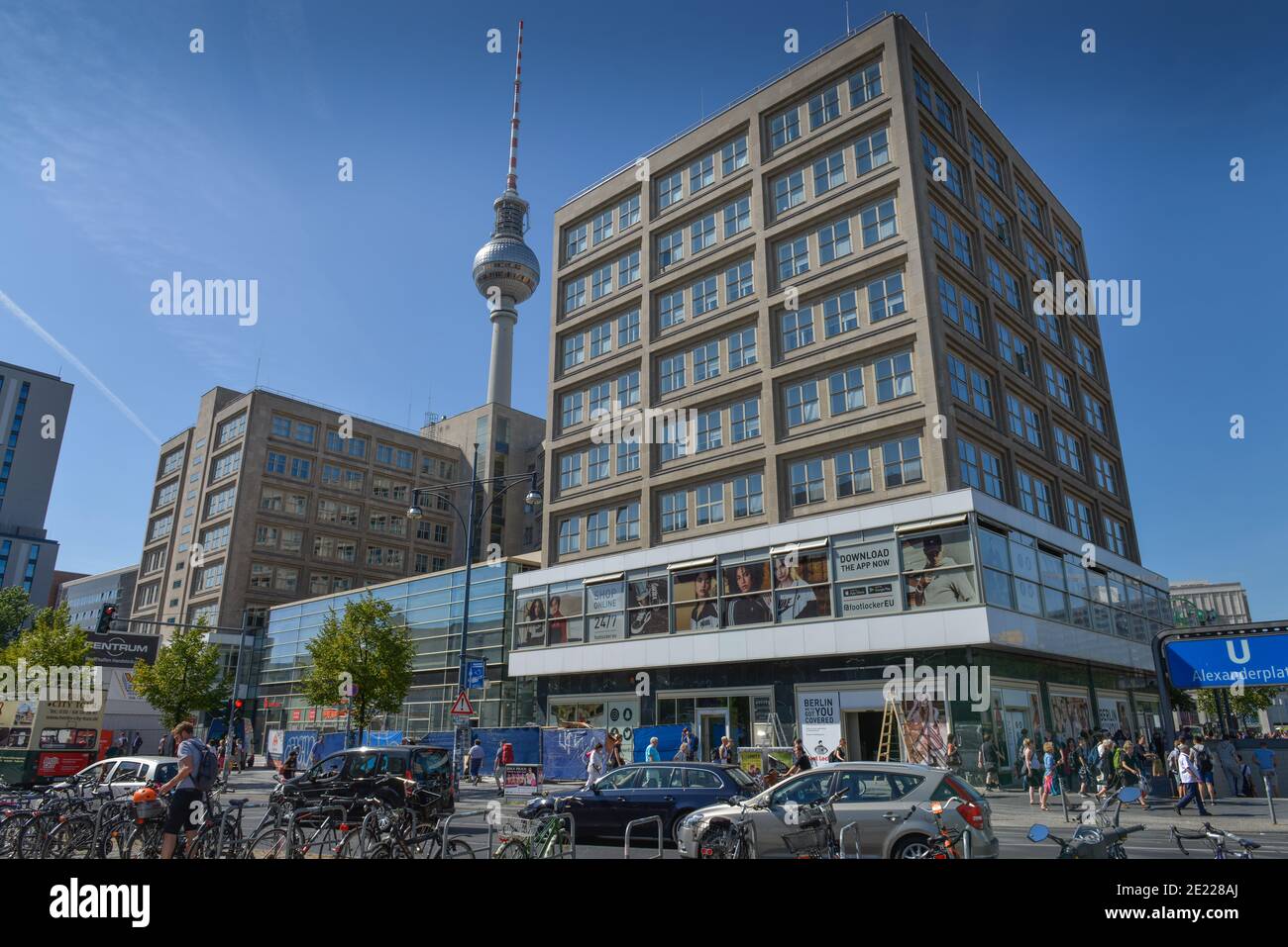 Landesbank, Alexanderplatz, Mitte, Berlin, Deutschland Foto de stock