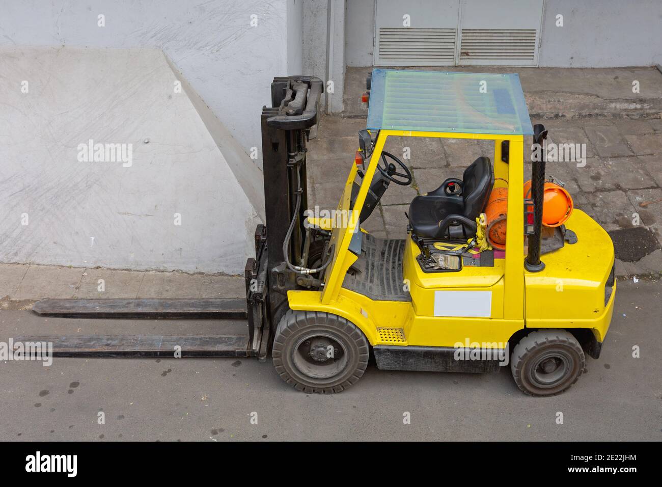 Gas powered forklift fotografías e imágenes de alta resolución Alamy