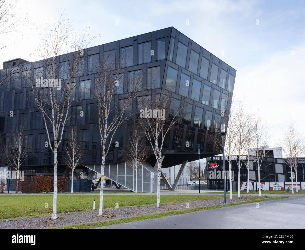 Centro de oficinas del Grupo FUNKE Medien, Essen, Ruhr Area, Renania del Norte-Westfalia, Alemania, Europa Foto de stock