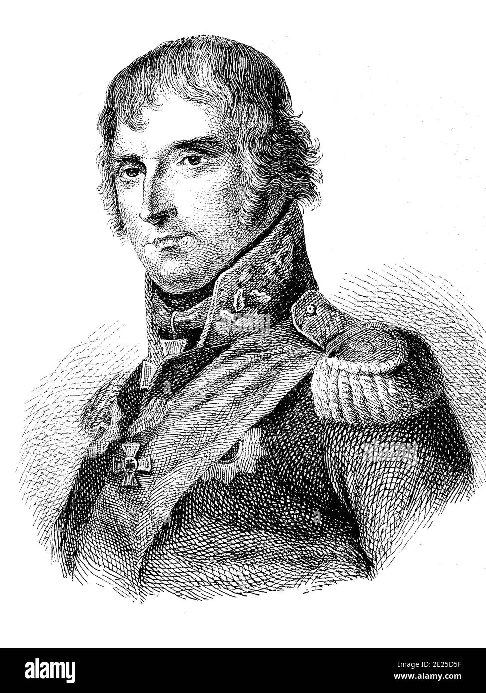 Friedrich Maximilian Klinger, de 1780 von Klinger, 17 de febrero de 1752 - 9 de marzo de 1831, un poeta y dramaturgo alemán / Friedrich Maximilian Klinger, ab 1780 von Klinger, 17. Febrero 1752 - 9. März 1831, ein deutscher Dichter und Dramatiker, Historisch, histórica, digital mejora la reproducción de un original del siglo 19 / digitale Reproduktion einer Originalvorlage aus dem 19. Jahrhundert, Foto de stock