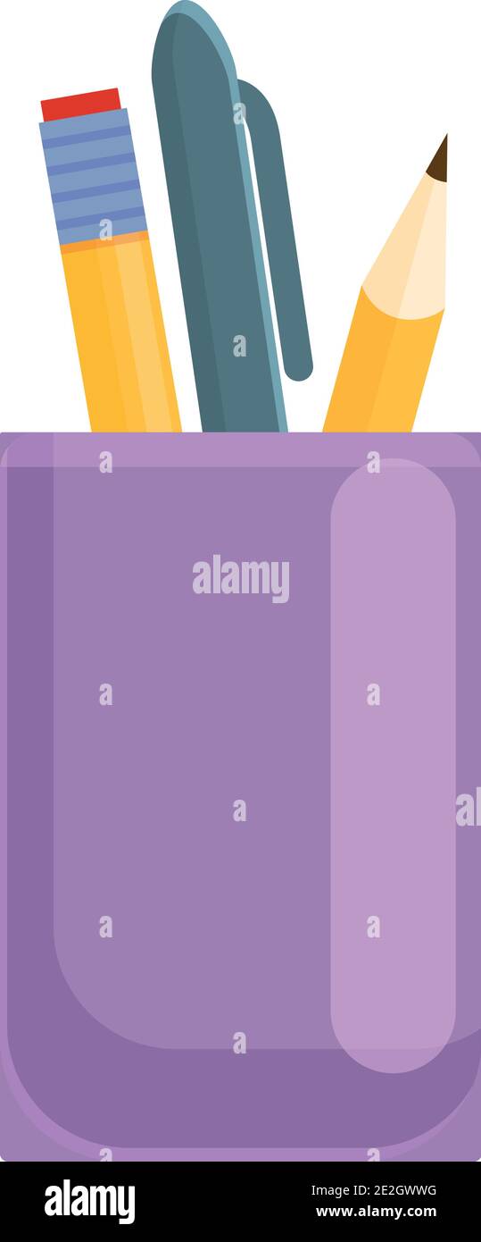 Icono de cristal de escritorio de plumas. Dibujos animados de plumas de  escritorio vector de vidrio icono para diseño web aislado sobre fondo  blanco Imagen Vector de stock - Alamy
