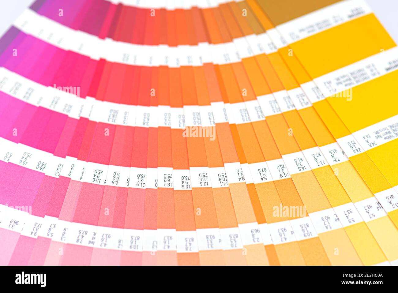 Paleta de colores naranja fotografías e imágenes de alta resolución - Alamy