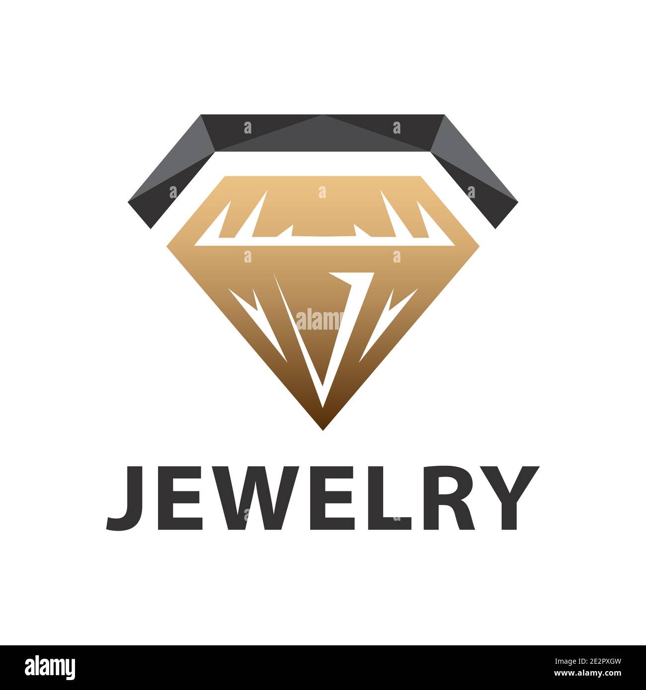 Vector logo de un taller de joyería Imagen de stock - Alamy
