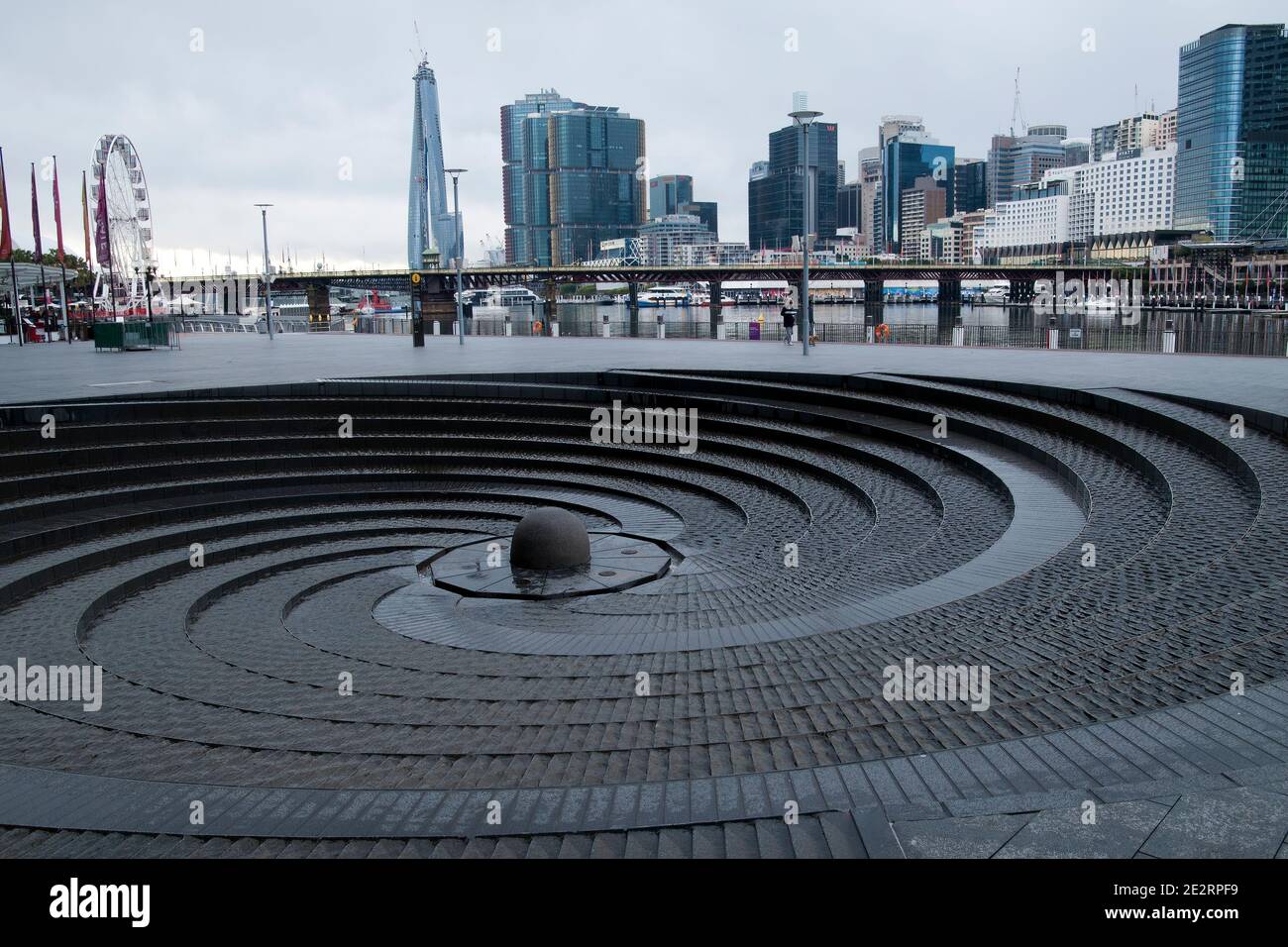 Darling Harbour Woodward Water Feature es una fuente de agua catalogada