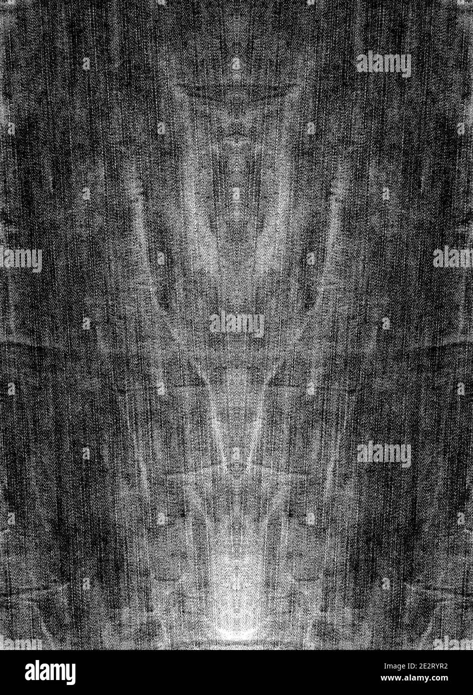 Diseño de vaqueros. Patrón de vaqueros Grunge con costuras. Diseño de jeans  en blanco y negro Fotografía de stock - Alamy