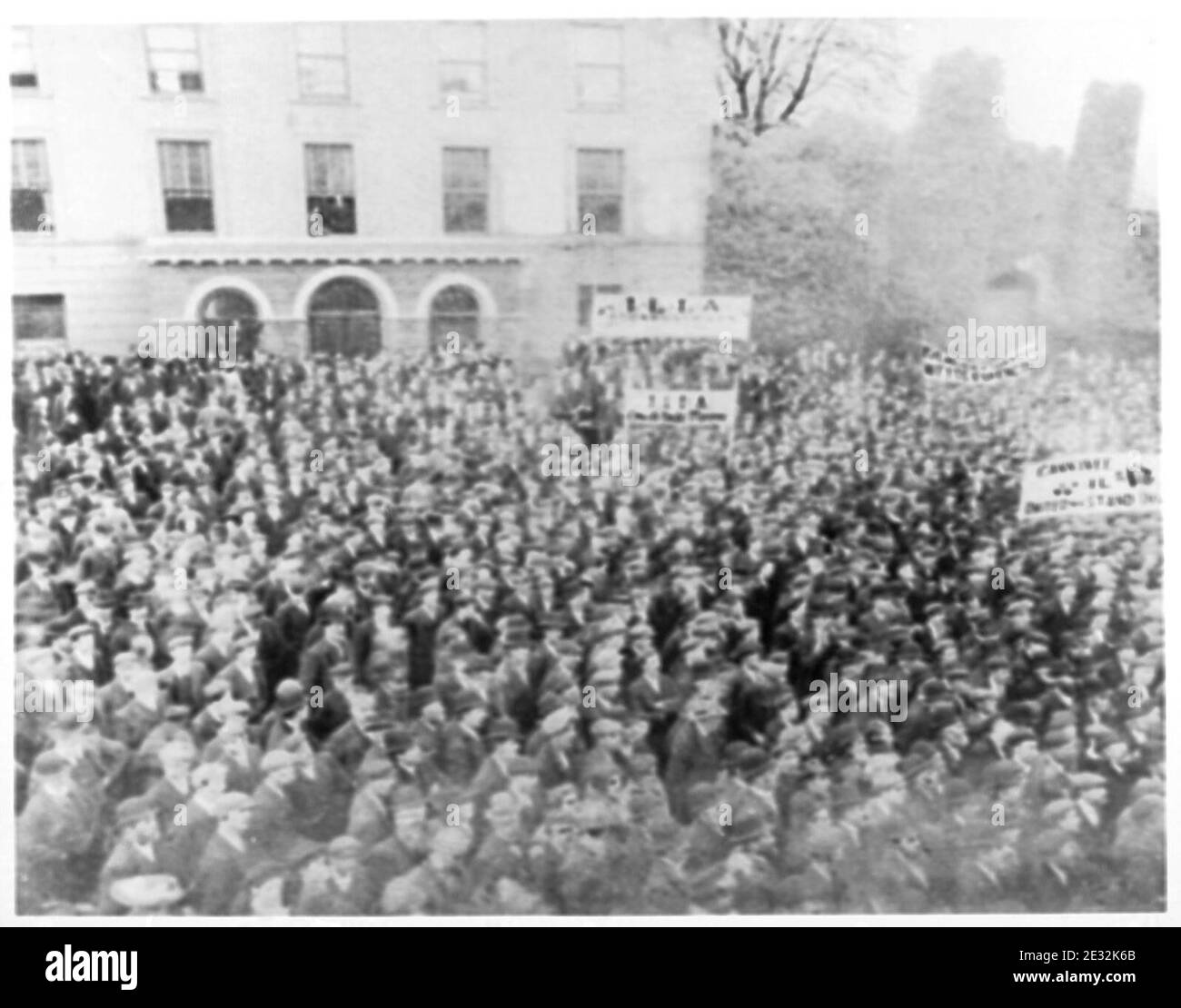 Reunión de protesta Macroom 1894. Foto de stock