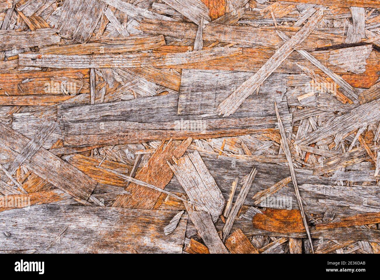 Reciclado de madera comprimida recortes de fondo de la tabla. Textura