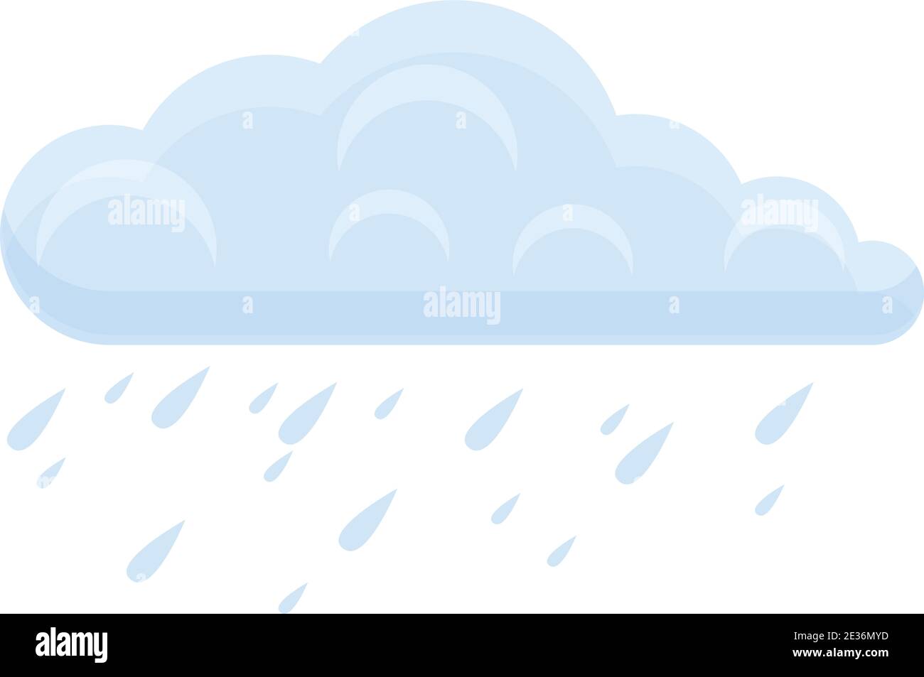 Icono de nube de lluvia. Dibujo animado de icono de vector de nube de lluvia para diseño web aislado sobre fondo blanco Imagen Vector de stock - Alamy Icono de nube de lluvia. Dibujo animado de icono de vector de nube de lluvia para diseño web aislado sobre fondo blanco Imagen Vector de stock - Alamy