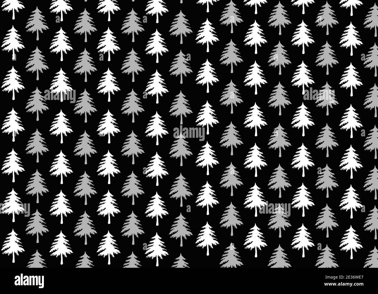 Fondo de pantalla con diseño de pino en color negro Fotografía de stock -  Alamy