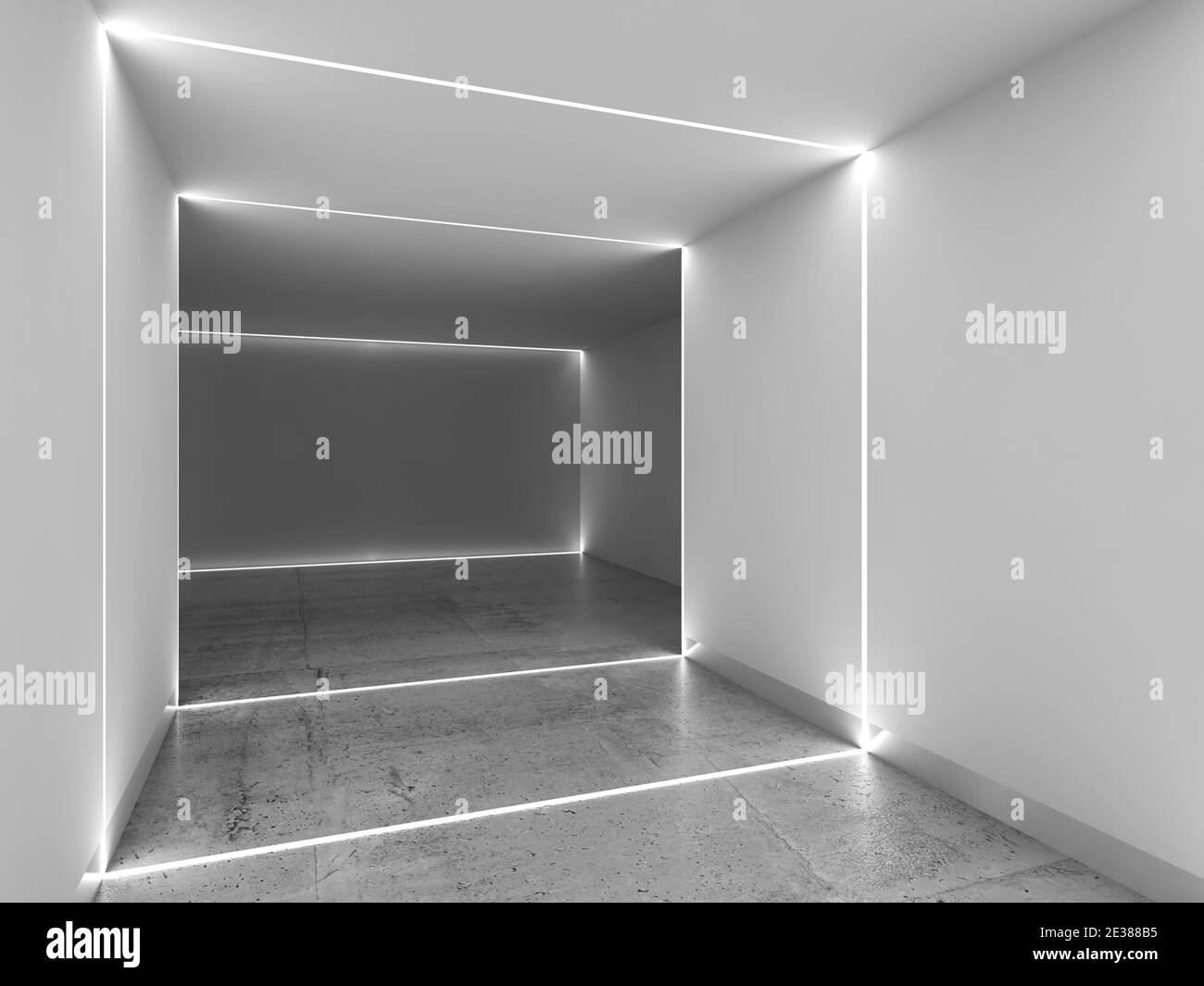 Luz led interior Imágenes de stock en blanco y negro - Alamy