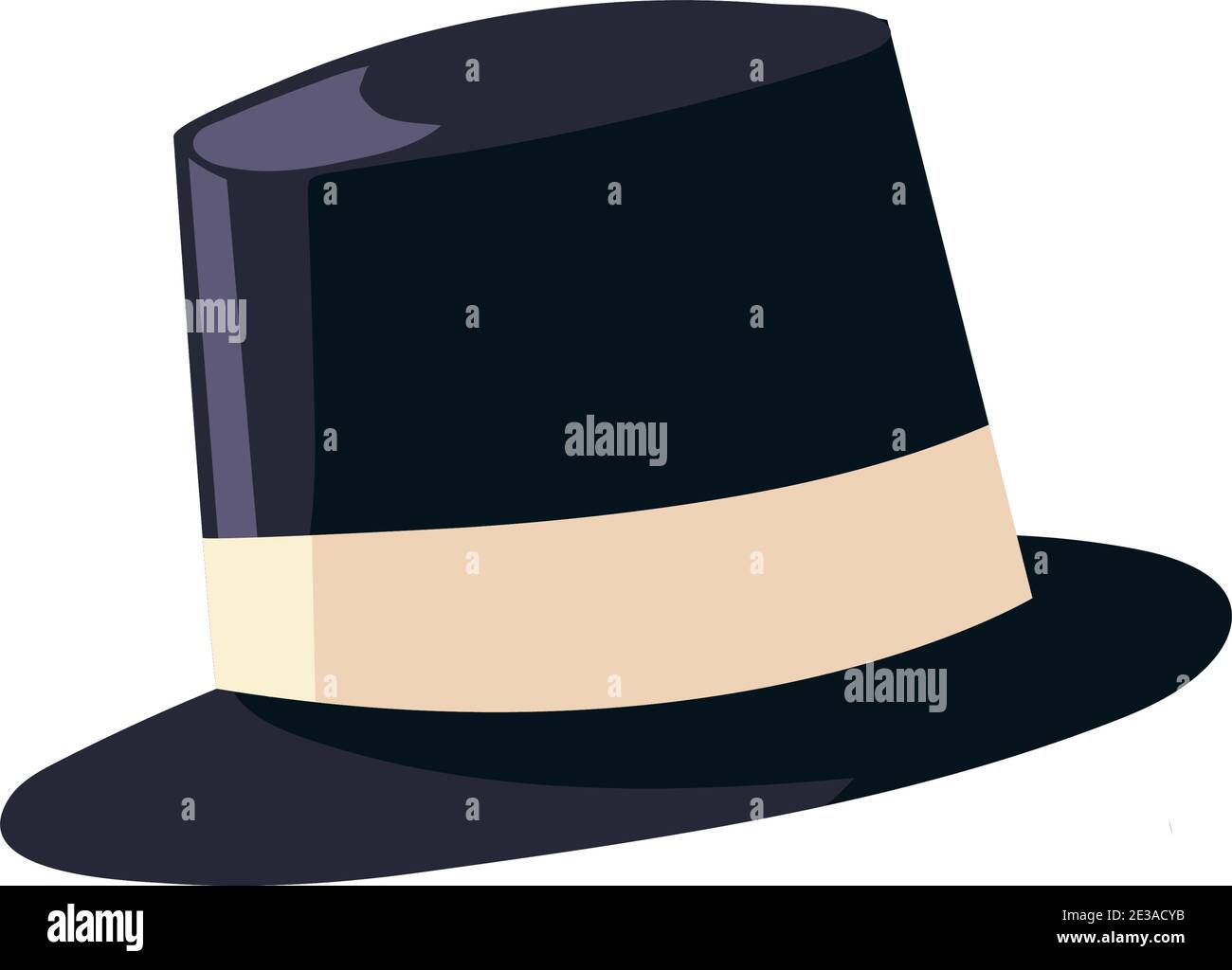 sombrero para hombre accesorio moda vintage icono diseño de