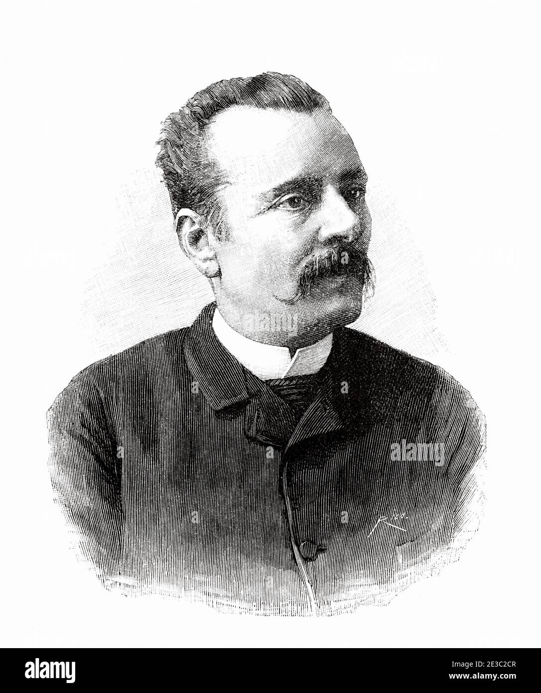 Retrato de Ricardo de la Vega (Madrid 1839 1910) dramaturgo español