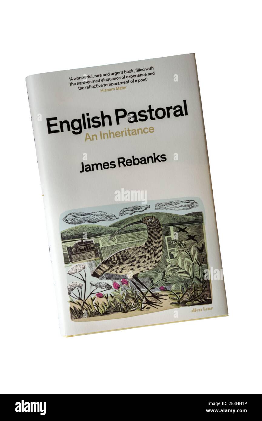 Una copia impresa de English Pastoral por James Rebanks' Foto de stock