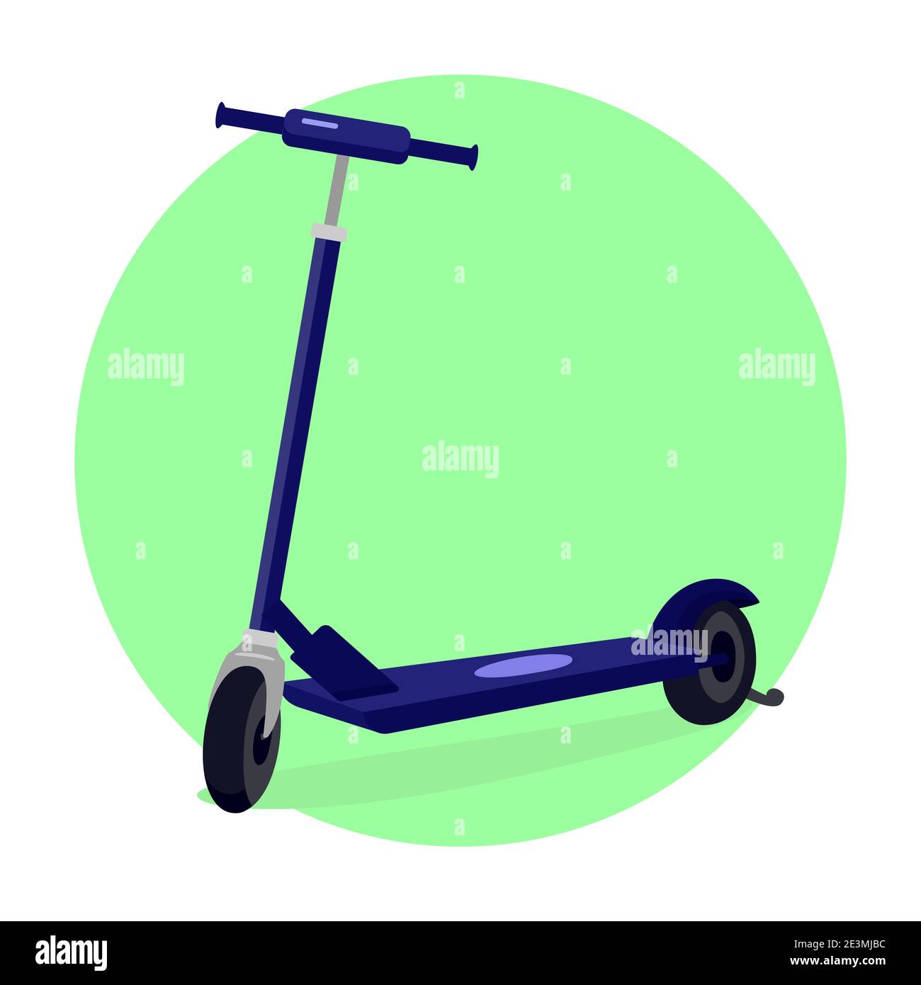 Scooter eléctrico. Eco City transport.Flat Vector ilustración Imagen Vector  de stock - Alamy
