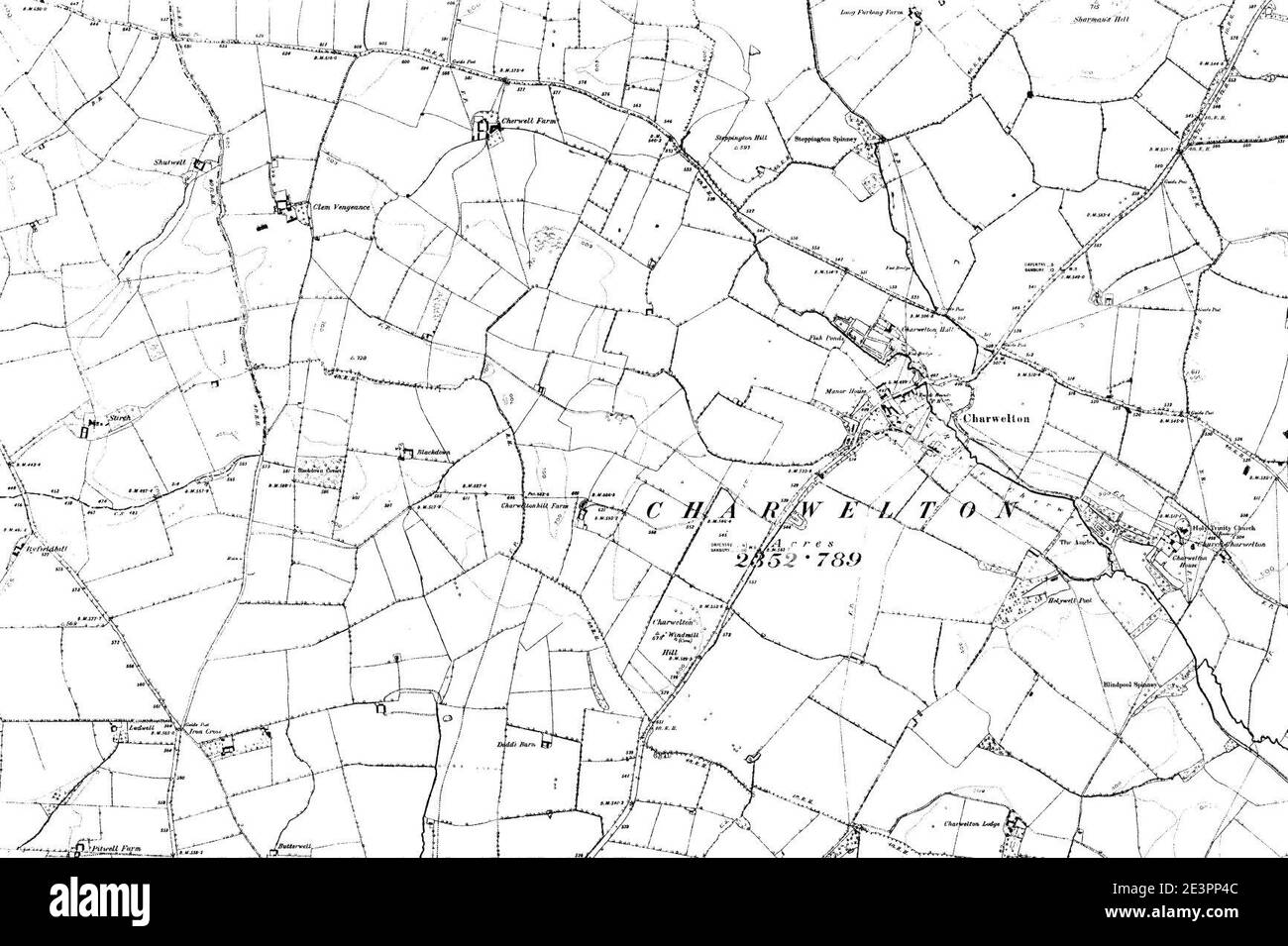 Mapa de Northamptonshire OS Nombre del mapa 049NE, Ordnance Survey