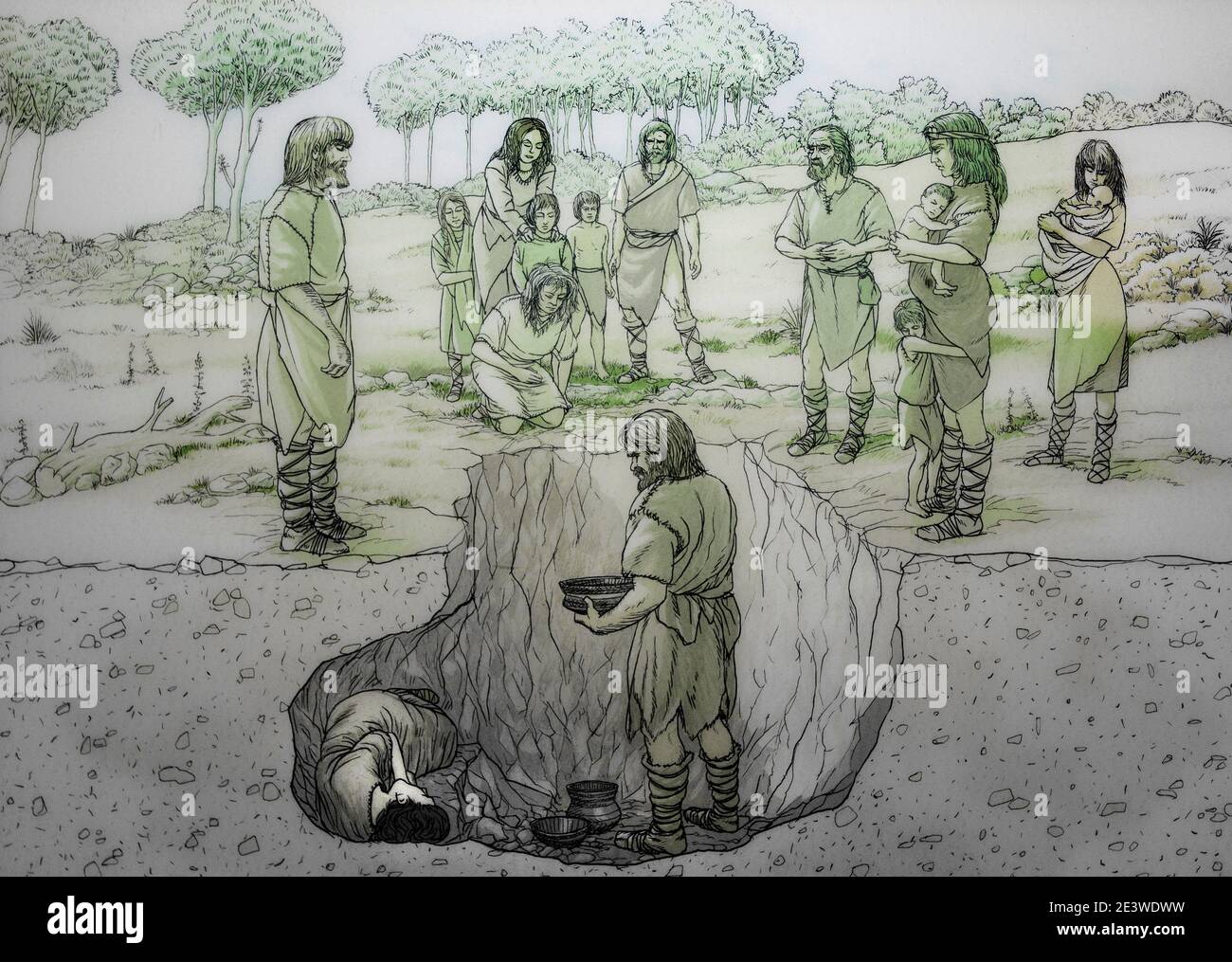 Ajuar funerario campaniforme fotografías e imágenes de alta resolución