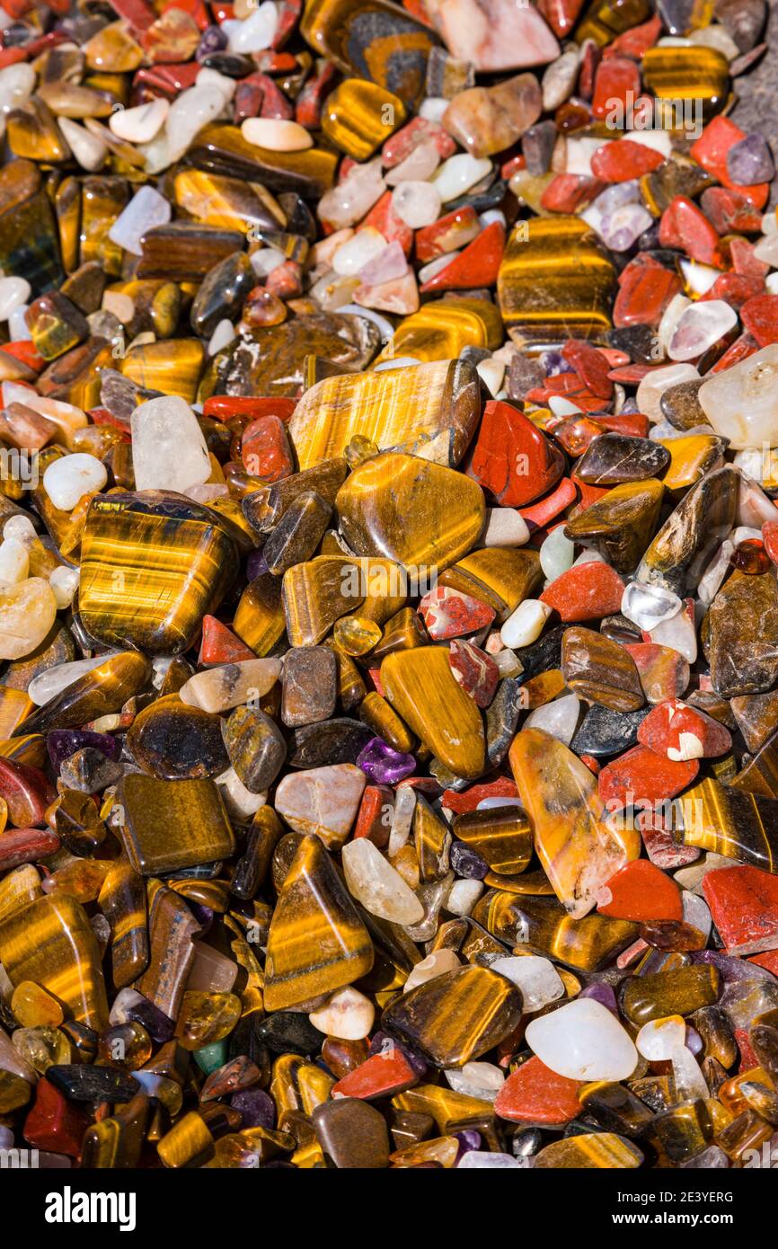 Gemas, Kristall Galerie, Swakopmund, Namibia, África Foto de stock