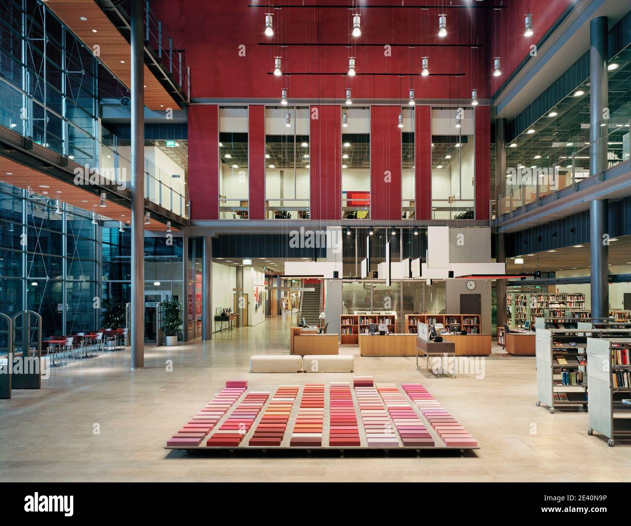 Biblioteca de selló finnland, finlandia, Finlandia, Finlandia, Finlandia bibliothek, biblioteca, biblioteca, biblioteca, biblioteca, biblioteca Arquitecto: Helin & Co, Helsinki 2004 Foto de stock
