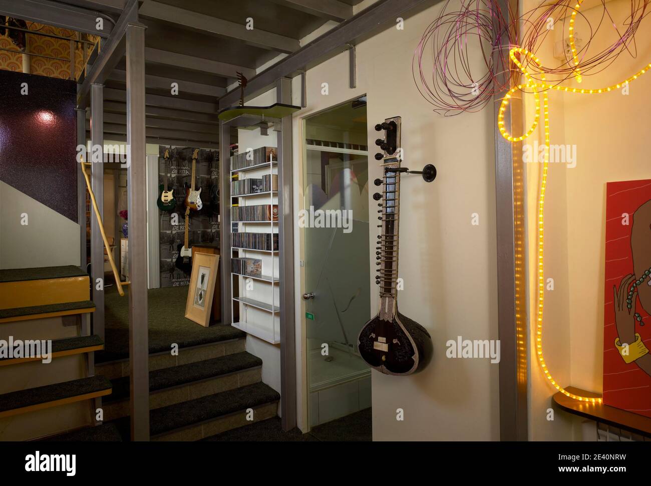 Diseño de interiores Lola Lago - RUB’ 2006, español, españa, España, España, España–a Catalu–a, stadtwohnung, apartamento en la ciudad, apartamento en la ciudad, appartamento di cittˆ Foto de stock