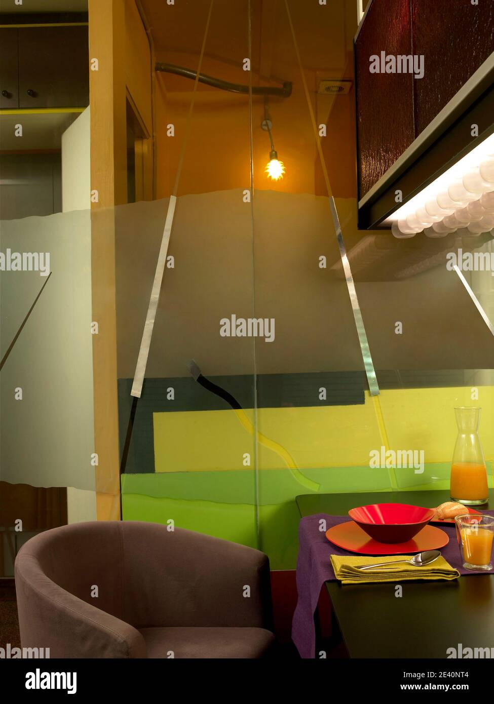 Diseño de interiores Lola Lago - RUB’ 2006, español, españa, España, España, España–a Catalu–a, stadtwohnung, apartamento en la ciudad, apartamento en la ciudad, appartamento di cittˆ Foto de stock