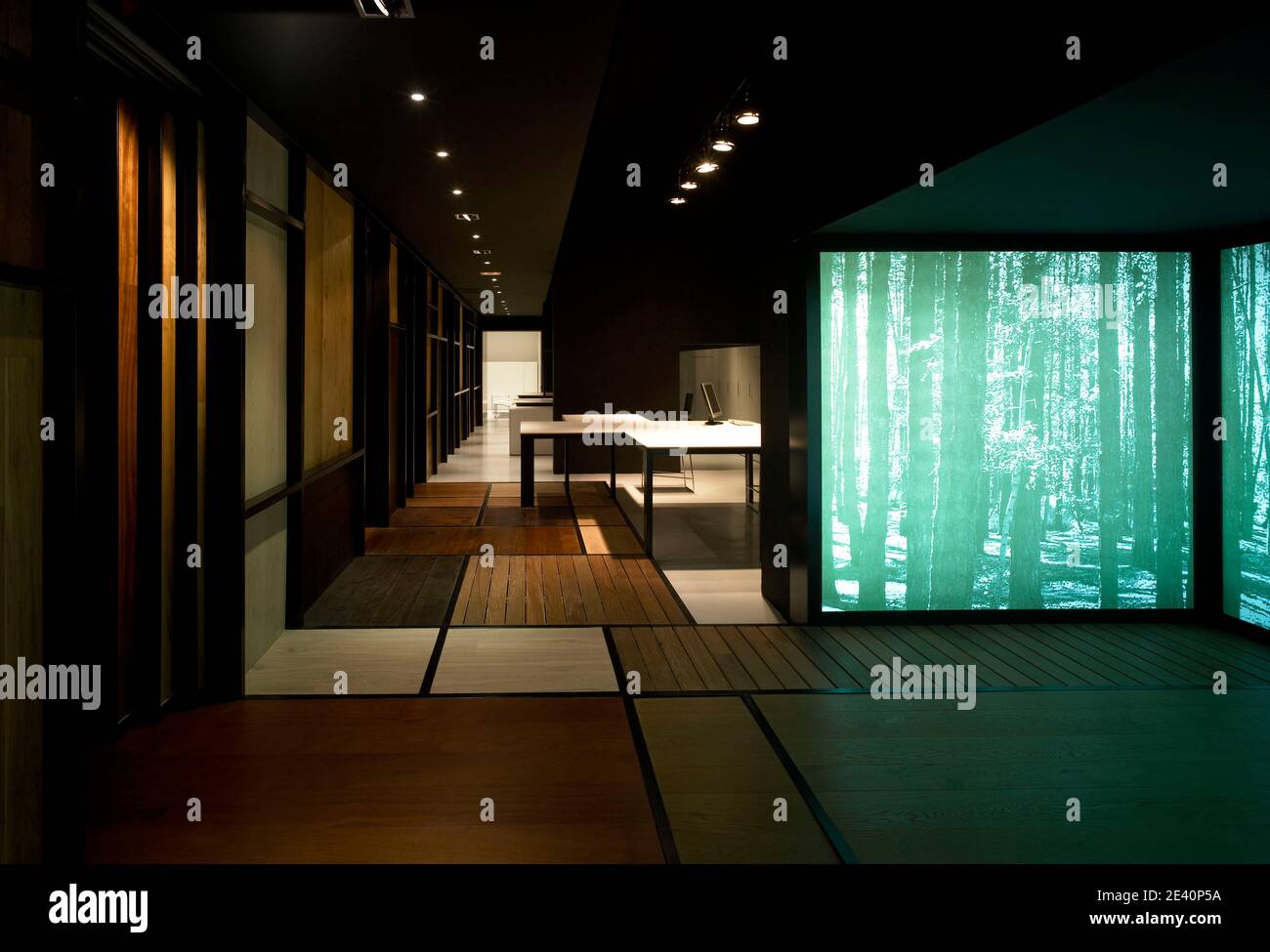 Park house Studio BCN de Rif Barcelona, español, españa, España, Espa–a Catalu–a, showroom 2005 Foto de stock