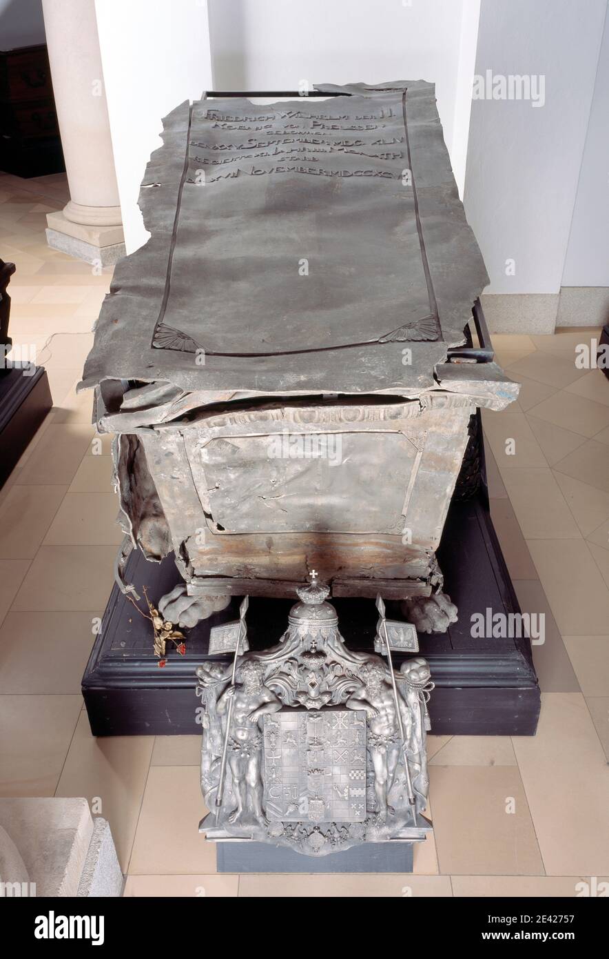 Sarkophag Kˆnig Friedrich Wilhelm II (Preu?es) (1744ñ1797) Foto de stock