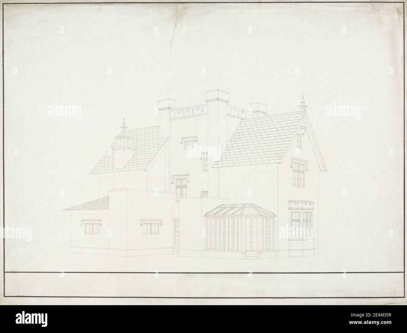 Estudio de Sir Jeffry Wyatville, 17661840, British, Casas en