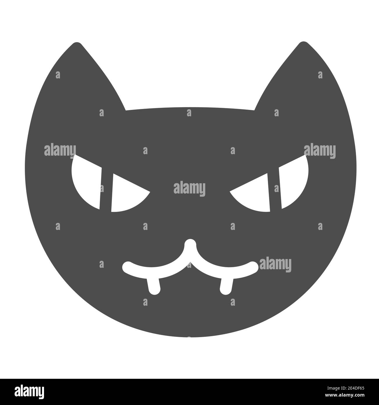 bestia Pío Derecho Icono sólido de cara de gato. Ilustración de vector de máscara animal  aislada sobre blanco. Diseño de estilo glifo de mascotas, diseñado para web  y aplicaciones. EPS 10 Imagen Vector de stock -