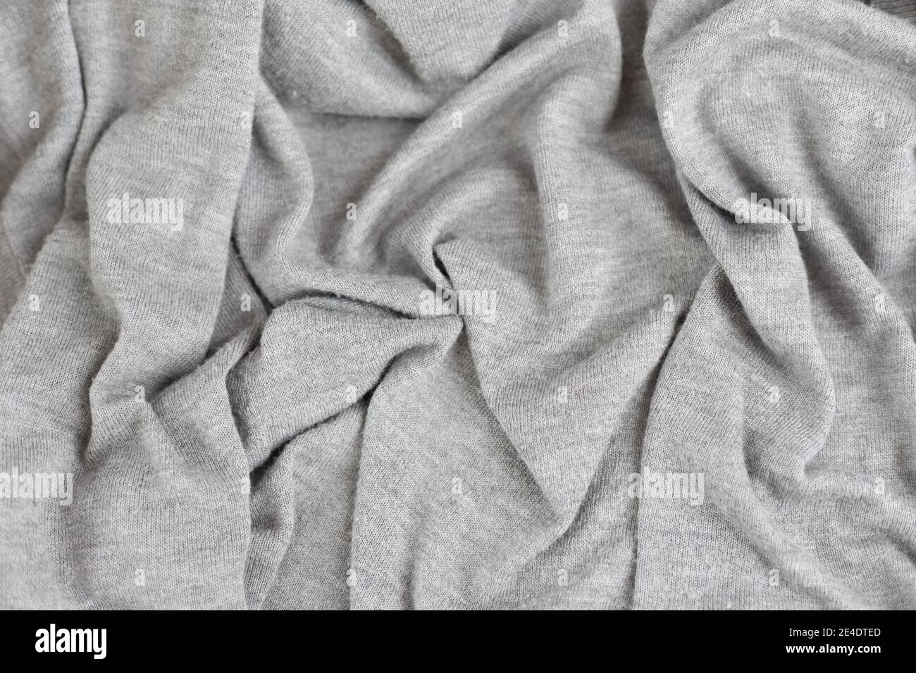 Textura de ropa de punto gris arrugada cortinas, fondo para el diseño  Fotografía de stock - Alamy