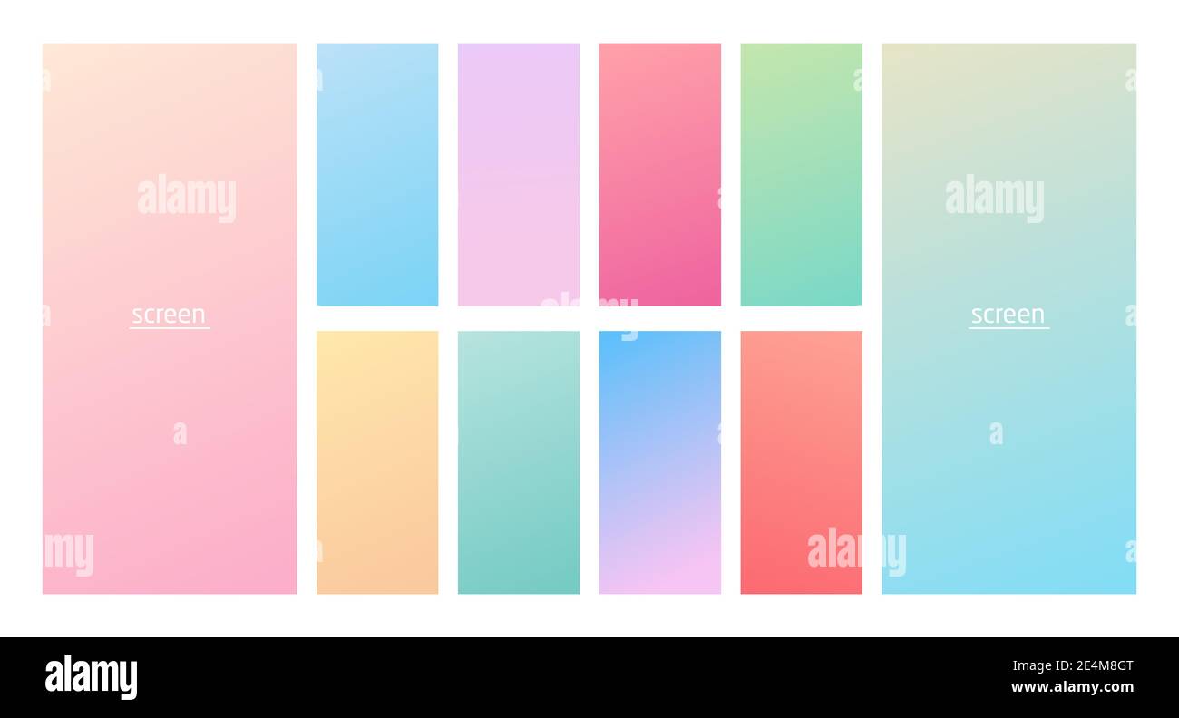 Suave degradado pastel suave y vibrante fondo de color para dispositivos, pc y smartphone moderno pantalla suave color pastel fondos vector ux y Imagen Vector de stock - Alamy Suave degradado pastel suave y vibrante fondo de color para dispositivos, pc y smartphone moderno pantalla suave color pastel fondos vector ux y Imagen Vector de stock - Alamy