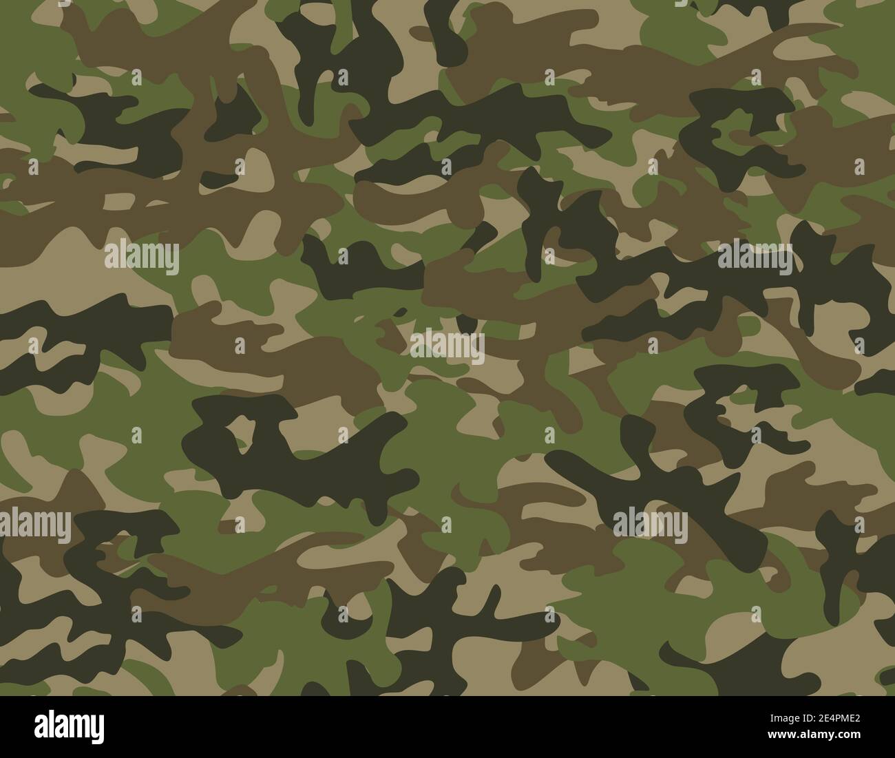 Diseño de camuflaje militar sin costuras en color verde Imagen Vector de  stock - Alamy