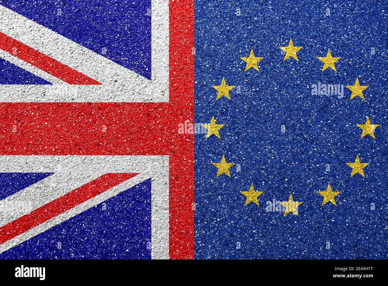 Brexit Unión Europea Gran Bretaña Política de acuerdos Inglaterra salir concepto Foto de stock