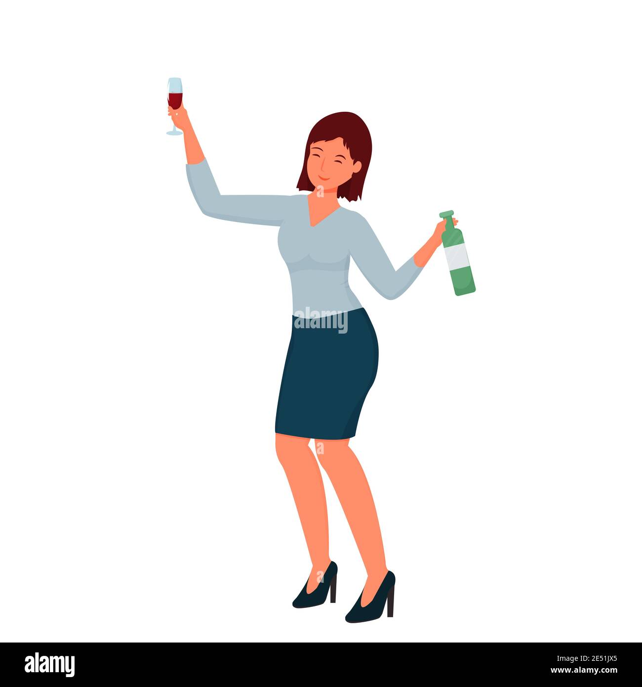 Alcohol borracho Imágenes vectoriales de stock - Alamy