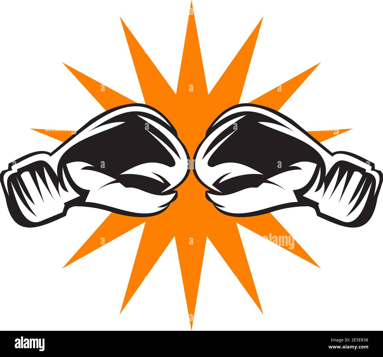 Boxeador Atleta En Casco Protector Hombre Fuerte En Gl Grande Del Boxeo  Ilustración del Vector - Ilustración de gente, ajuste: 66213363
