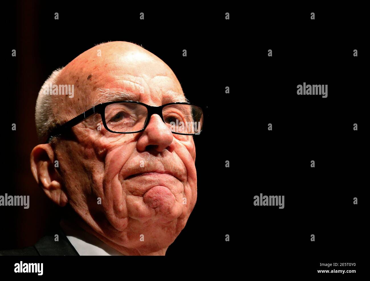 Rupert Murdoch, News Corp. and 21st Century Fox CEO, speaks during the  annual Lowy Lecture at the Sydney Town Hall October 31, 2013. Australia  should throw open its doors to immigrants to