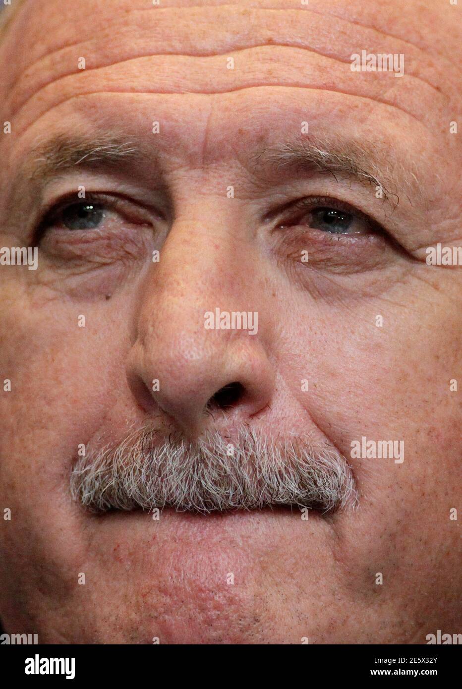 Brazilian national soccer team head coach Luiz Felipe Scolari is pictured  during a news conference in Rio de Janeiro March 5, 2013. Mercurial forward  Ronaldinho was dropped by Brazil on Tuesday as