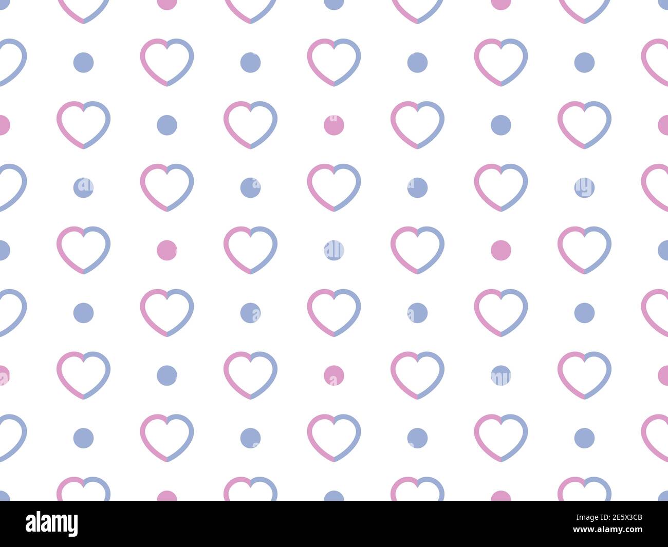Diseño de corazones sin costuras para el día de San Valentín. Corazones  sobre un fondo blanco. Para imprimir en papel, materiales publicitarios y  tela. Imagen vectorial Imagen Vector de stock - Alamy