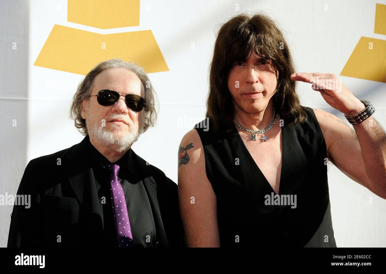 Lifetime Achievement Award Recipients Tommy Ramone L And Marky Ramone Attend The Recording Academy Special Merit Awards Ceremony In Los Angeles On February 12 11 Reuters Phil Mccarten United States s Entertainment