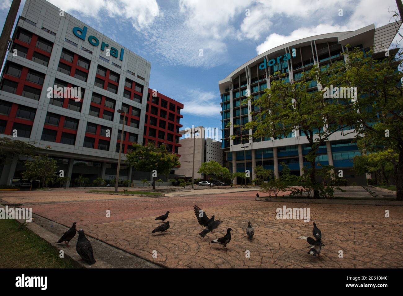 Vista de la sede del Doral Bank of Puerto Rico en San Juan 5 de junio de  2014. Doral presentó una demanda en Puerto Rico alegando que el gobierno  del territorio estadounidense