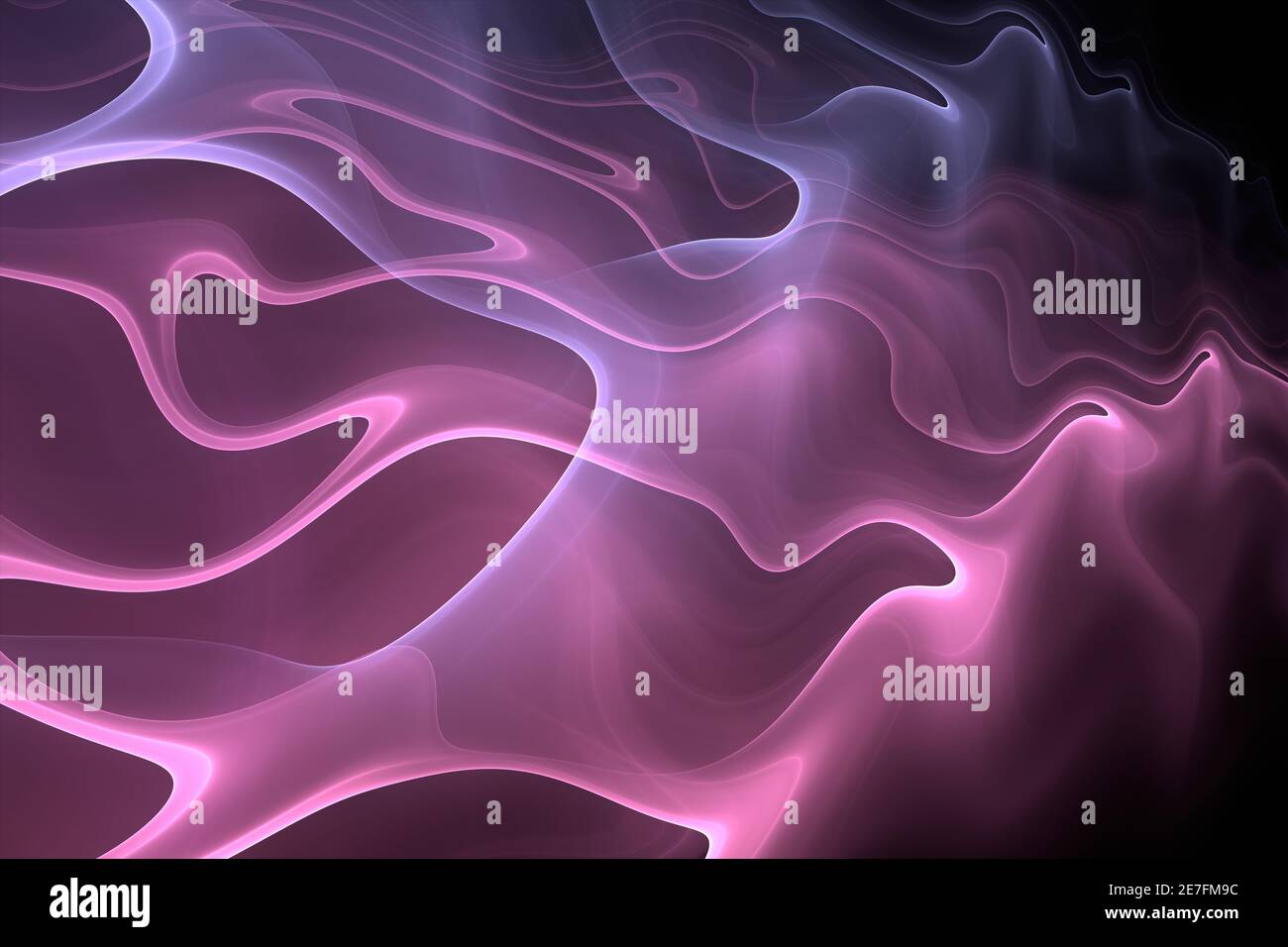 Antecedentes abstractos. Ilustración digital fractal, ilustración 3d Foto de stock