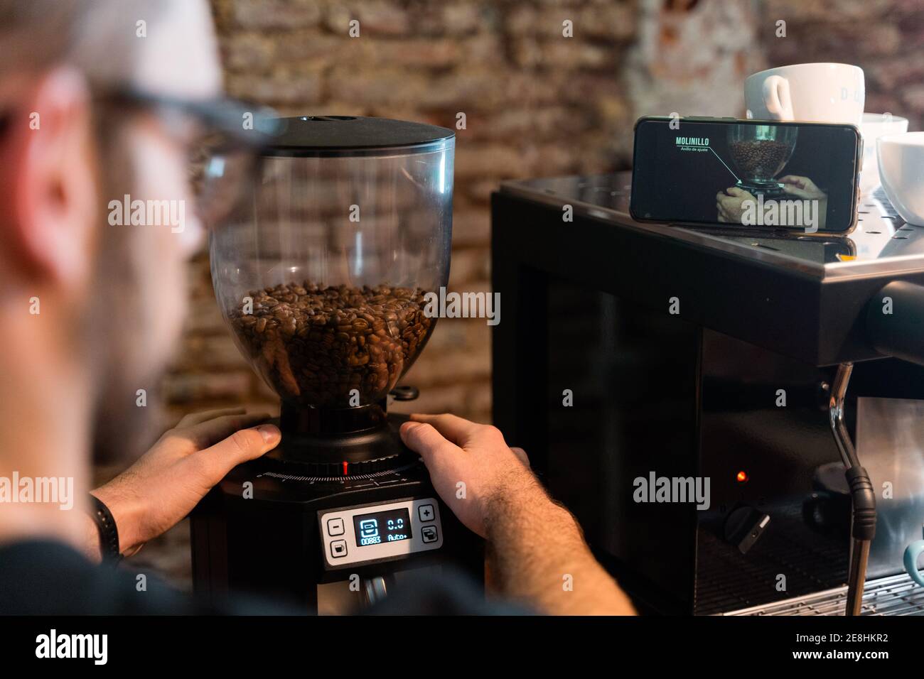 Molinillo para cafe barista